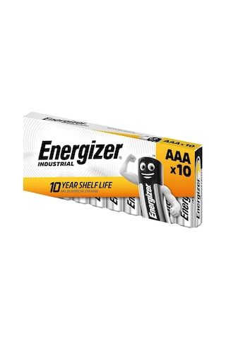Energizer Industrial Aaa Alkalin İnce Kalem Pil 10 Adet