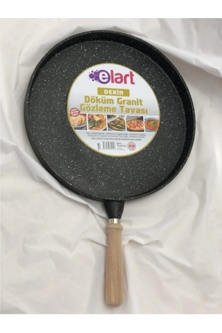 Elart Döküm Derin Gözleme Tavası-36 Cm