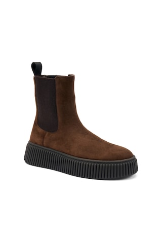 Bot Kadın 40a5 Frau Softy Cacao Dark Brown Kahve