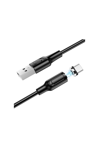 Apple Uyumlu iPhone Samsunhg Xiaomi Huawei Redmi Tecno Vivo Oppo Tablet Telefon Kulaklık Usb Type-c İçin Manyetik Şarj Kablosu, 1 Metre, 3a' Şarj Kablo Sena