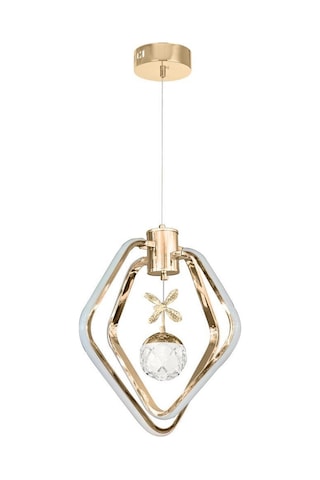 Eray Aydınlatma 1601-3 Led Gold Avize Sarı