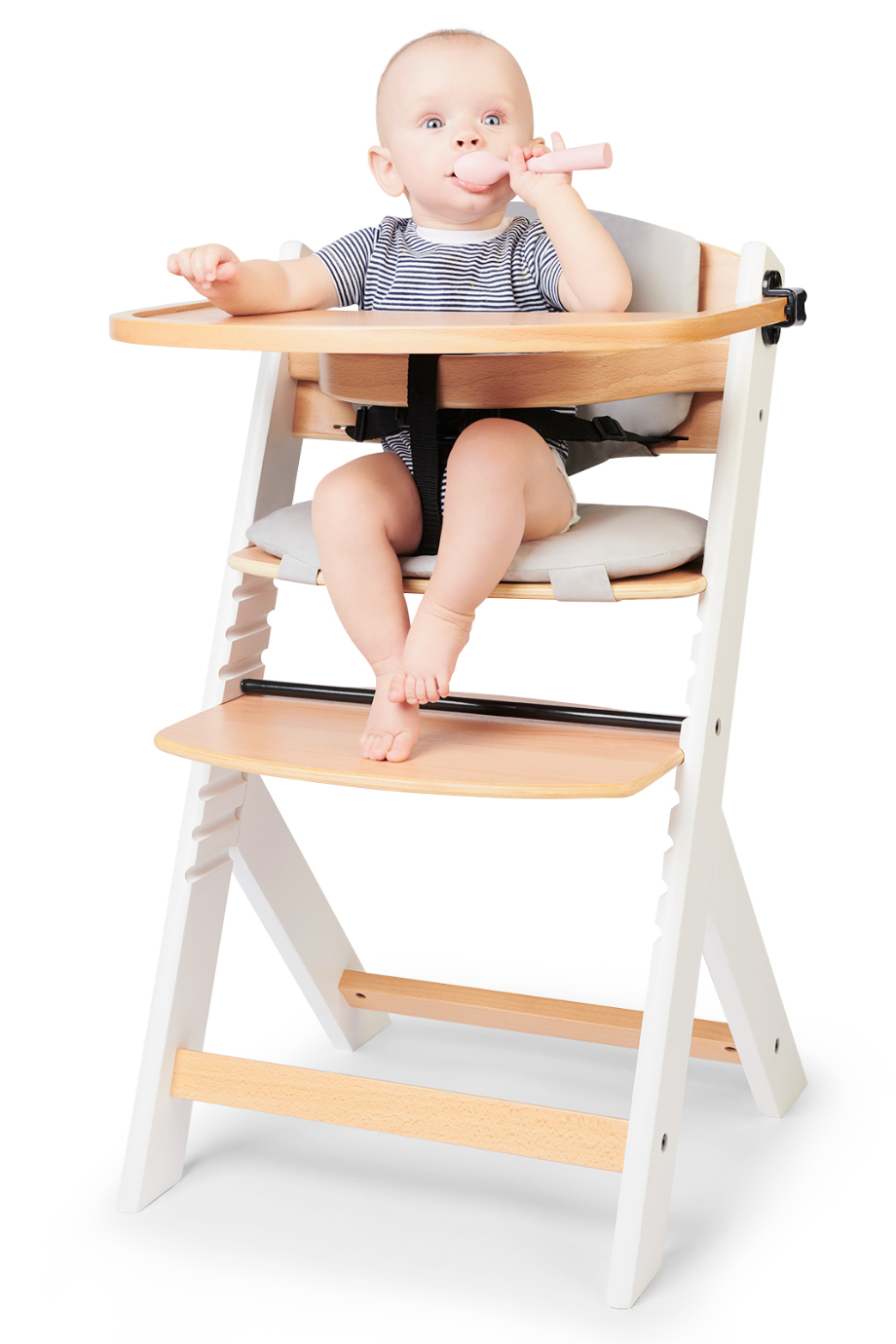 Kinderkraft Enock 2 in1 Çocuk Mama Sandalyesi Ayarlanabilir Lüks Tasarım