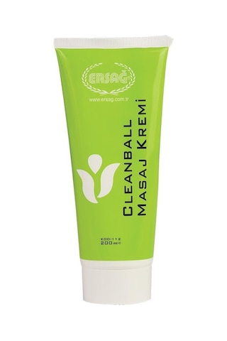 Ersağ Cleanball Clean Ball Masaj Kremi 200 ML