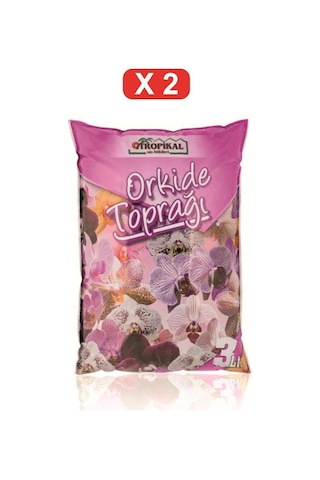 Orkide Toprağı 3 L X 2 Paket Orkide Toprağı 3 L X 2 Paket