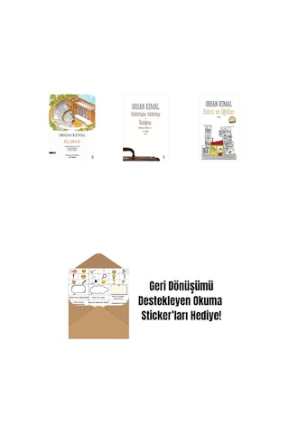 Üç Oyun + Müfettişler Müfettişi - Üçkâğıtçı 2 Kitap Bir Arada + Eskici Ve Oğulları Midi Boy + Okuma Sticker'ları