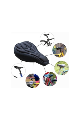 Didadodo 3d Sele Koltuk Örtüsü Bisiklet Nefes Alabilir Altın, Kumaş Seçenekleriyle Altın