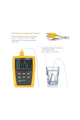 Vici Dm-6801a+ Dijital Termometre
