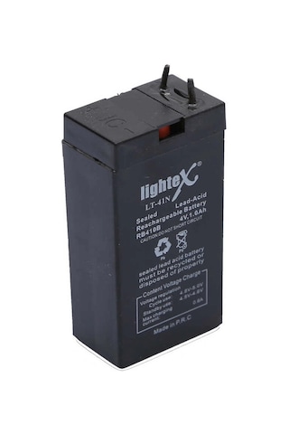 Lightex Lt-41n 4v 1.0ah Işıldak Fener Aküsü
