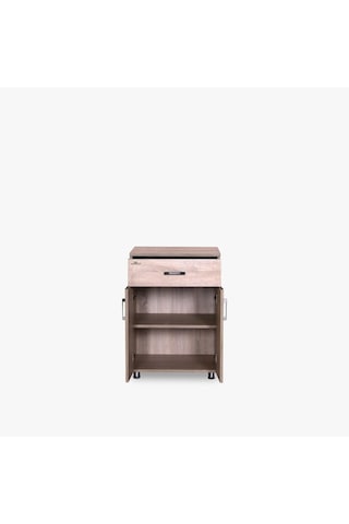 Çok Amaçlı Set Altı Dolap Somon 60x60 Cm Hard Parlak Suntalem El