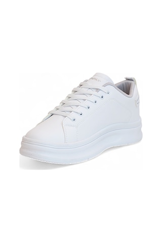 2230-conpax Mcqueen Modeli Anatomik Tabanlı Üst Kalite Unisex Sneakers Ayakkabı Beyaz
