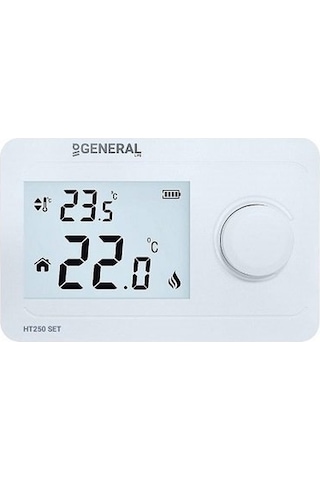General HT250 SET Kablosuz Dijital Oda Termostatı General HT250 SET Kablosuz Dijital Oda Termostatı
