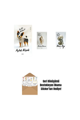 Aylak Köpek + Aleviye Hanım + Hacı Ağa + Okuma Sticker'ları