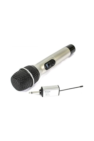 König K-400 Uhf Şarjlı Kablosuz El Mikrofonu
