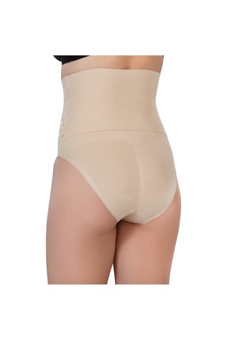 Emay Önü Dantelli Yüksel Bel Slip Korse 2090 Ten