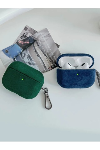 Cronax Airpods Uyumlu Pro2 İçin Plastik Klipsli Kulaklık Kılıfı 332890560 Yeşil