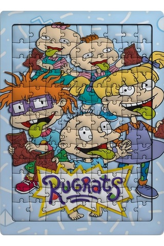Ghostbastır Design Rugrats 99 Parça Ayaklı Puzzle Dekoratif Çocuk Yapbozu 038