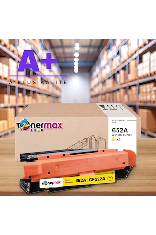 Hp 652a Cf322a Sarı Uyumlu Toner A Plus / Color Laserjet Enterprise M651 / Flow Mfp M680