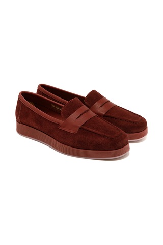 Oxford Klasik Kadın Rc-25y-093-r1621 John May Bordo Süet Bordo Süet Bordo