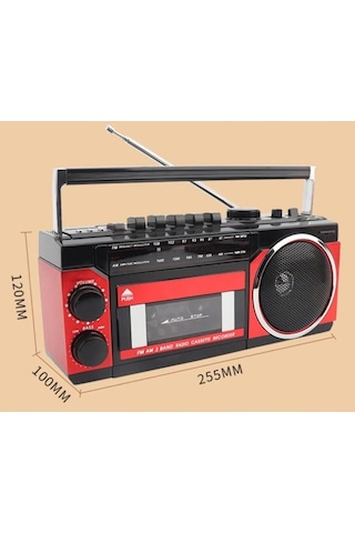 Nostalji Tasarımlı Kaset Ve Müzik Çalar Px-250bt Kaset-bluetooth-usb-sd-fm