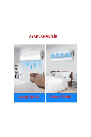Dailytech Ayarlanabilir Hava Yönlendirici Klima Aparatı