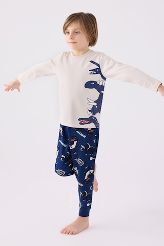 Rolypoly Erkek Çocuk Mavi Pijama Takımı 5274-45604 Mavi