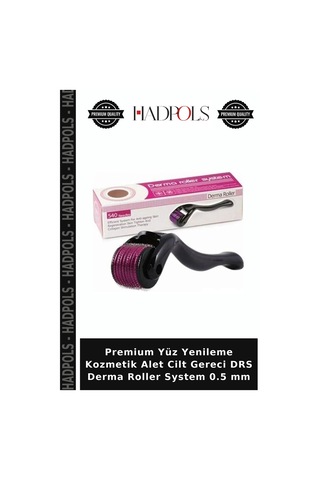 Premium Yüz Yenileme Kozmetik Alet Cilt Gereci Drs Derma Roller System 0.5 Mm