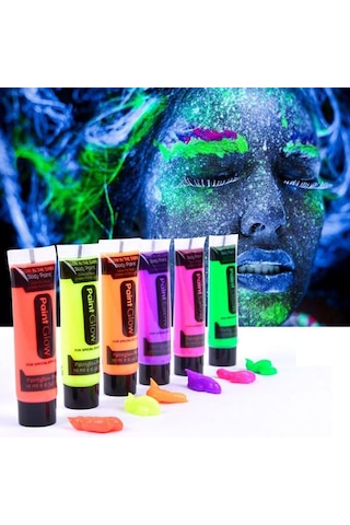 Glow Sboya Fosforlu Boya 12 Adet - Mg-874071