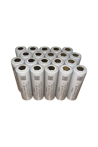 20 Adet 21700 3.7v 5000 Mah 3c Li-ion Pil