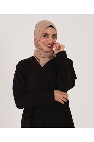 Aysun Tekstil Geniş Kesim Pamuklu Jakar Kumaştan Namaz Elbisesi & Sabahlık