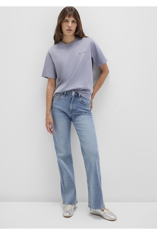 Mavi - Mv Baskılı Mor Tişört 1613148-81919 Mor