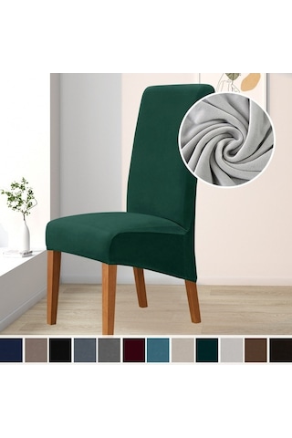 Didadodo 2023 Yeni Gümüş Tilki Kadife Sandalye Kılıfı - Esnek, Dayanıklı Ve Şık Ev, Otel Kullanımı İçin Diğer