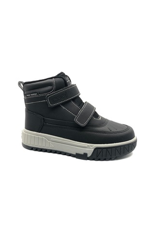 Cool Oscar Ortopedik Kaymaz Taban Unisex Çocuk Bot Siyah
