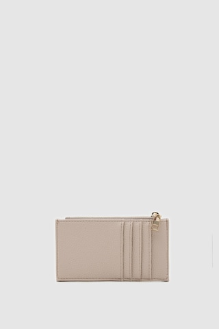 Shule Bags Linn Dokulu Kadın Kartlık Bej