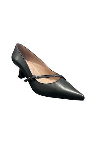 Kemal Tanca 871 8556 Kadın Topuklu Stiletto Ayakkabı Siyah