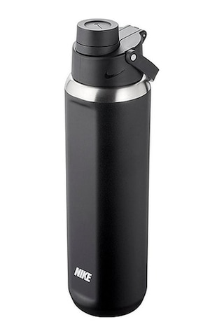 Nike N1003311-091 Recharge Chug Paslanmaz Çelik Suluk 700 Ml Siyah