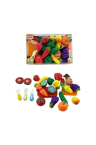 Birlik Oyuncak Kesilebilen Sebze Meyveler 41 Parça