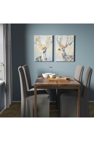 Ikea Pjätteryd Resim 50x70 Cm 2'li Çok Renkli