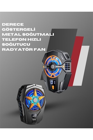Ergonomik Telefon Soğutucu - 2 Hız Ayarı, Hafif Ve Taşınabilir