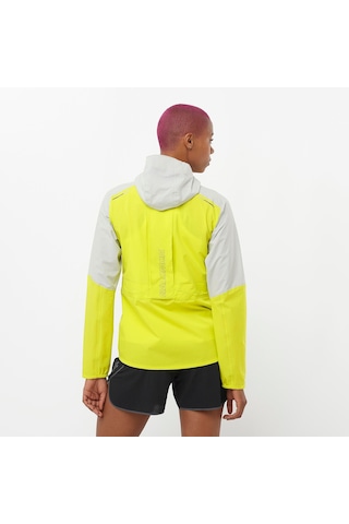 Salomon Bonattı Traıl Kadın Yağmurluk Sulphur Spring Lc2175700 Sarı