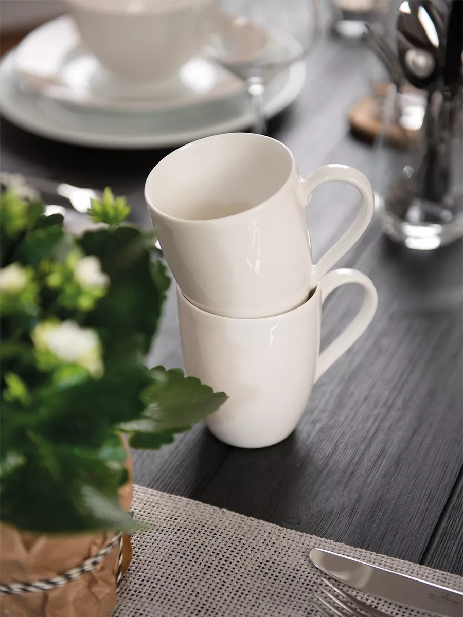 Villeroy & Boch Çay Ve Kahve Kupası 300 Ml, Basic White Vıvo 183862510 Beyaz