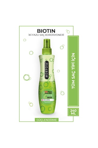 Morfose Biotin Çift Fazlı Fön Suyu 240 ML