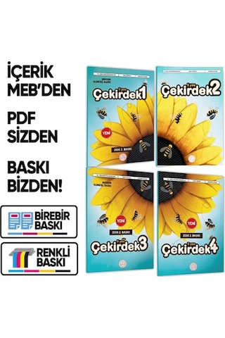 5 Yaş Okul Öncesi MEB Etkinlik Kitabı Çekirdek 4’lü Eğlenceli ve Öğretici Aktiviteler BASKI ÜCRETİ