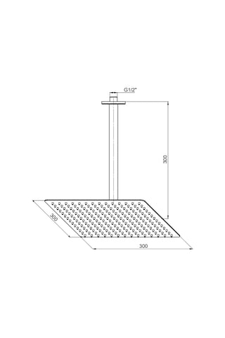 Gpd - Ankastre Duş Seti Tavandan 300x300 - Ads21-a Altın