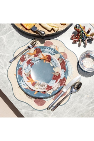 Coral Kağıt Amerikan Servis 39x39 Cm 12'li Paket Beyaz