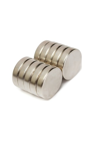 20 Adet Çap 12Mm X Kalınlık 3Mm Yuvarlak Güçlü Neodyum Mıknatıs