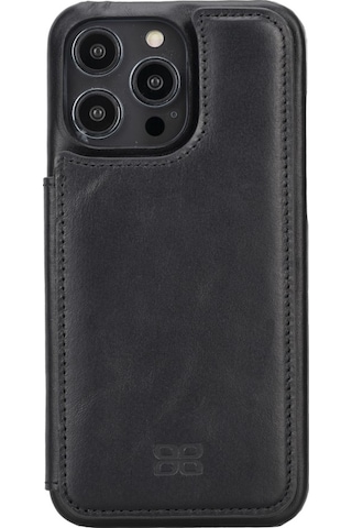 Bouletta Apple Uyumlu iPhone 14 Pro Max Deri Kılıf UBW RST1