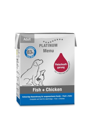 Balıklı Ve Tavuklu Yaş Köpek Maması 375 Gr