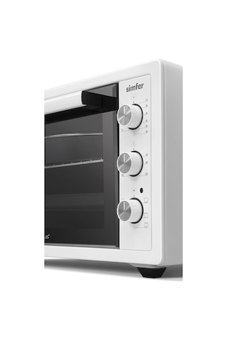 (Outlet) Simfer M4502 Beyaz Mini Fırın