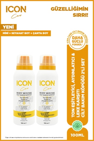 Cilt Bakım Köpüğü C Vitaminli 100 Ml 2'li Set