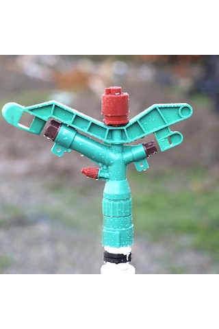Shineyee Pp Malzeme G1 Dn25 Bahçe Sulama Sprinklerı - 360 Derece Döner, 15-21m Yayılım, Tarım Ve Çim Alanları İçin Soğutma-sulama Aleti